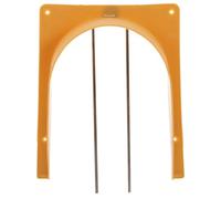 Beaupretty Porta per Piccioni in Design Classico, Realizzata in Plastica e Metallo Inossidabile, Facile da Installare e Affidabile per Gabbie da Allevamento