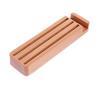 Beaupretty Porta Plettri Multiuso Per Chitarra in Legno Resistente, Scatola Compatta Per Conservare e Proteggere Plettri, Custodia Piccola e Durevole Supporto Per Musicisti e Appassionati Di Chitarra