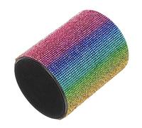 Beaupretty Portapenne in Plastica per Ufficio Portaoggetti da Tavolo Organizer per Pennelli Porta Pennelli da Trucco con Strass per La Casa
