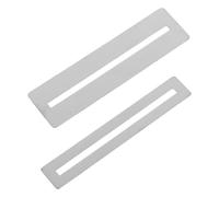 Beaupretty Protezione Per Acciaio Inossidabile Per Tastiera Chitarra, Livellatore e Cuscinetto Per Lucidi Precisione, Kit 2 Pezzi Per Liutaio Manutenzione Chitarre Elettriche e Acustiche