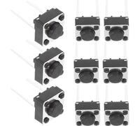 Beaupretty Pulsante Momentaneo a Due Piedini 6X6X43Mm Set da 20 Pezzi per Pcb Interruttore a Pressione per Dispositivi Elettronici Design Leggero e Montaggio Semplice