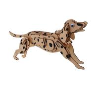 Beaupretty Puzzle Legno Forma Cane Dalmatian Giochi Intelligenza Legno Durevole Decorazione da Tavolo Creativa per Adulti e Manuale DIY per Divertimento