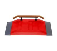 Beaupretty Rampa per Fingerboard in Plastica Mini Skate Park Modulare per Finger Skateboard Piattaforma per Finger Skate Adatta a e Adulti Set di Ostacoli da Dita