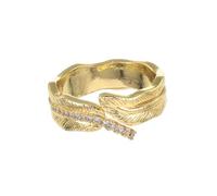 Beaupretty Regolabile Con Foglie Design Vintage Per Dainty Aperto Per Indice e Sofisticati