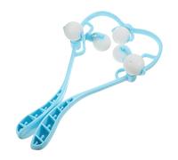 Beaupretty Rullo Massaggiatore Per Collo Anti-tensione Rullo Per Rilassamento Della Colonna Vertebrale Collo Massaggiatore Manuale Da Interno Accessorio Per Massaggi Cervicale Spalle