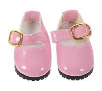Beaupretty Scarpe Per Bambini in Pelle Pu Scarpe Da Vestire Per Giocattoli Scarpine Decorative Per Mini Bambole Per Vestiti