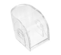 Beaupretty Scatola Foro Quadrata per Orologi e Trasparente Acrilico in Box Appendibile, Design Elegante Funzionale Porta come da Viaggio
