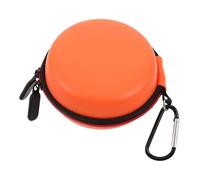 Beaupretty Scatola per Smartwatch Arancia, Custodia Singola Compatta | Pu e Silicone, Interno Antigraffio con Cuscino Incluso, Leggera e Resistente, per Deposito Quotidiano e Viaggio