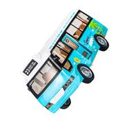 Beaupretty Scuolabus per Bambini con Autobus in Educativo Simulazione Autobus con Porte Apribili 1 Pezzo