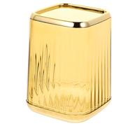 Beaupretty Secchio Per Riporre i Pennelli Da Trucco Portabicchieri Evidenziatore Trucco Con Custodia Organizzatore Di Rossetti Detersivo Porta Pennelli Per Trucco Labbro Gel Yellow Addominali