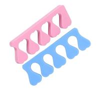 Beaupretty Separatore Dita in Schiuma Per Pedicure e Manicure, 20 Paia Distanziatori Per Unghie Piedi e Mani, Protezione Del Smalto Asciutto, Uso Quotidiano, Accessorio Nail Art