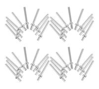 Beaupretty Set 100 Pezzi Picchetti Segnapunti in Metallo Argento per Giochi di Carte da Tavolo e da Viaggio Accessori per Cribbage e Giochi Interni Superficie Liscia e Resistente per