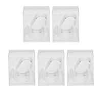 Beaupretty Set 5 Custodie Porta Orologi Singole in Plastica Trasparente Coperchio Protettivo, Scatole Espositive Salvaspazio 74x50x88mm per Organizzare e Conservare Orologi da Polso