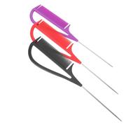 Beaupretty Set da 3 Pettini a Coda di Topo in Metallo per Parrucchieri - Pettine per Cotonare Separare e Intrecciare Chioma - Strumenti Professionali per Styling e Applicazione Precisa