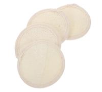 Beaupretty Set Detergente in Luffa - Dischetti Esfolianti Ecologici Per La Rimozione Del Trucco E Il Lavaggio Del Viso - Delicati Sulla Pelle Riutilizzabili E Adatti Ai Viaggi