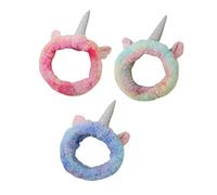 Beaupretty Set Di Fasce Per Per Donne E Ragazze Confezione Da 3 Elastiche E Non Eleganti Fasce Per La Pulizia Del Viso