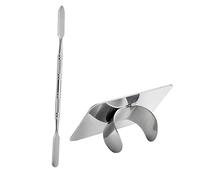 Beaupretty Set Professionale Palette Per Trucco e Spatole in Acciaio Inossidabile, Piatto Cosmetico Per Miscelare Fondotinta Art, Strumenti Per Truccatori e Appassionati Di Make-up