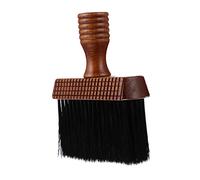 Beaupretty Spazzola del del Parrucchiere in Legno Setole Morbide Utensile dei per Barberia e Salone Spolverino Resistente per Rimuovere i Spezzati