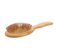 Beaupretty Spazzola Massaggiante per in Bamboo Naturale con Cuscinetto Pettine Districante e Portatile per e Massaggio del Capelluto