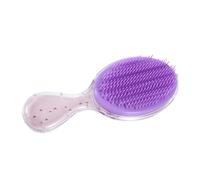 Beaupretty Spazzola per Capelli da Bambina Pettine Massaggiante Forma Ovale Trasparente Disegni di Cartoni Animati Funzione Massaggio Districante per Capelli Lunghi o Umidi per Uso Domestico