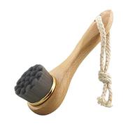 Beaupretty Spazzola Per Pulizia Manuale Del Volto Con Setole in Filamento Massaggio Esfoliante e Manico in Legno Per Rimuovere Sporco e Make-up Adatta a Tutti i Tipi