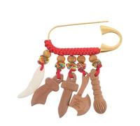 Beaupretty Spilla Da Per Spilla Per Pannolini Pin Di Sicurezza Red