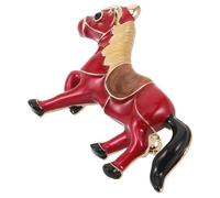 Beaupretty Spilla Da Puledro Spilla Di Halloween Spille D'epoca Stume Da Donna Red