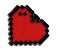 Beaupretty Spilla d'amore spilla di spilla a cuore da donna Spilla a forma di cuore accessorio di gioielli del cuore per le donne perno d'amore Lega di zinco rosso