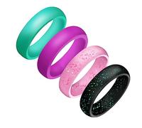 Beaupretty Sportivo in Silicone Glitterato per Flessibile e Traspirante 4 Colori Sostituto per Esercizi