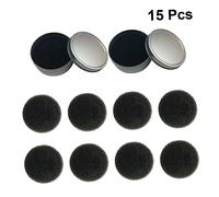 Beaupretty Spugna Per Pulizia Pennelli Make up Scatola Pulizia Asciugatura Rapida Detergente Makeup Brush Cleaner Set Da Cotone Di Ricambio