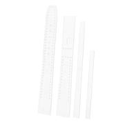 Beaupretty Stampo cinghia acrilico tavolo artigianale mestiere di stampino Stampo per orologio in acrilico 18-16 3mm stampo da uomo orologio di plastica modellante per uomo Trasparente