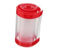 Beaupretty Striscia di Protezione della Porta per Bambini in Plastica Rossa, Facile da Usare e Altamente Resistente Deformazione, per Sicurezza Casa e Asilo