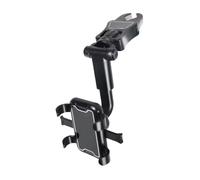 Beaupretty Supporto per Cellulare da Auto Specchietto Retrovisore Girevole e Resistente Porta Cellulare per Sicurezza alla Guida Accessorio Auto Multifunzionale Nero