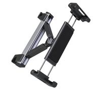 Beaupretty Supporto per Cellulare e Tablet per Sedile Posteriore Auto Design Antiscivolo, Angoli Regolabili e Struttura in Abs e Silicone per Montante Poggiatesta 4.59-15.97cm