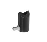 Beaupretty Supporto per Piatti Batteria Elettronica lungo Nero Rotazione Compatibile con Roland Montaggio Sicuro per Vari Diametri Accessorio Versatile per Kit Elettronici