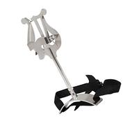 Beaupretty Supporto Spartiti Euphonium in Resistente Argento Leggio Musicale Portatile Stabile e Durevole per Uso Professionale e Pratico