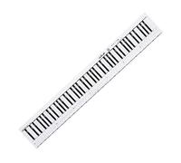 Beaupretty Tastiera Piano Guida Pratica per Principianti Carta Resistente All e per Esercitazioni e Insegnamento con Spaziatura Dei Ottimale