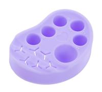 Beaupretty Tavolozza Per Unghie Piastra Per Il Trucco Tavolozza Smalto Per Unghie Palette Di Miscelazione Smalto Per Unghie Tavolozza Di Fondotinta Gel Di Silice Viola,porpora