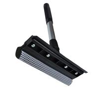 Beaupretty Tergivetro Manuale Doppia Faccia Spugna Resistente e Raschietto per Pulizia Vetri, Parabrezza e Finestre, Strumento Professionale per Casa e Auto, Facile Rimozione Sporco