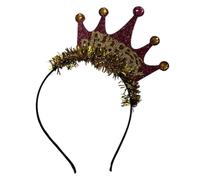 Beaupretty Ti Presento Un Titolo Per Prodotto Che Soddisfa Tutti Requisiti Forniti Diadema Compleanno Glitters Con Elegante Accessorio Per Feste e Foto Design Leggero e Confortevole Per Donne