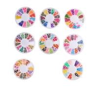 Beaupretty Toppa in Argilla Polimerica Fetta Frutta Decorazione Fetta Per Nail Art Toppa Te Artigianale