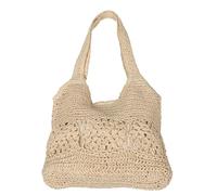 Beaupretty Tote Beige Capacità con Scomparti Organizzativi Resistente per Vacanze Estive e Picnic al