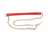 Beaupretty Tracolla Borsa Donna in PU Pelle Rosso con Catena Decorativa Accessorio Pratico per Borse e Valigie Elegante e Resistente al Sbiadimento per Personalizzare la Tua Borsa