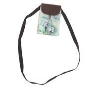 Beaupretty Tracolla Stampata Piccola e Leggera Portamonete e Custodia per Cellulare Tasche Resistenti con Bottone Casual