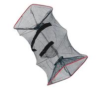 Beaupretty Trappola da Pesca Pieghevole e Portatile per Granchi e Aragoste, Rete in Nylon Resistente e Struttura in Metallo, Riutilizzabile per Attività All'aperto e Pesca