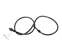 Beaupretty Tubo Pompa Bici per Gonfiaggio Pneumatici in Plastico Nero Resistente al Freddo e Kit Riparazione Bici Compatibile la Maggior Parte delle Pompe