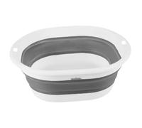 Beaupretty Vaschetta Pieghevole Per Lavaggio Piedi e Viso Portatile e Leggera Materiale Resistente e Antifade Per Casa Campeggio e Viaggi Con Design Richiudibile