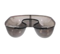 Beaupretty Vassoio Poggia Collo Per Parrucchieri Vaschetta Nera Semi-rigida Per Tintura Permanente e Lavaggio Capelli Accessorio Professionale Per Saloni e Uso Domestico