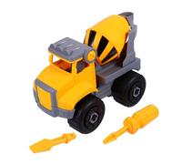 Beaupretty Veicolo da Costruzione Smontabile per Educativo con Assemblaggio Manuale Promuove Creatività e Abilità Motorie