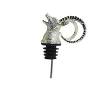 Beaupretty Versatore Aeratore Leggero e Creativo in Lega di Zinco Argento di per Bottiglie, per Bar